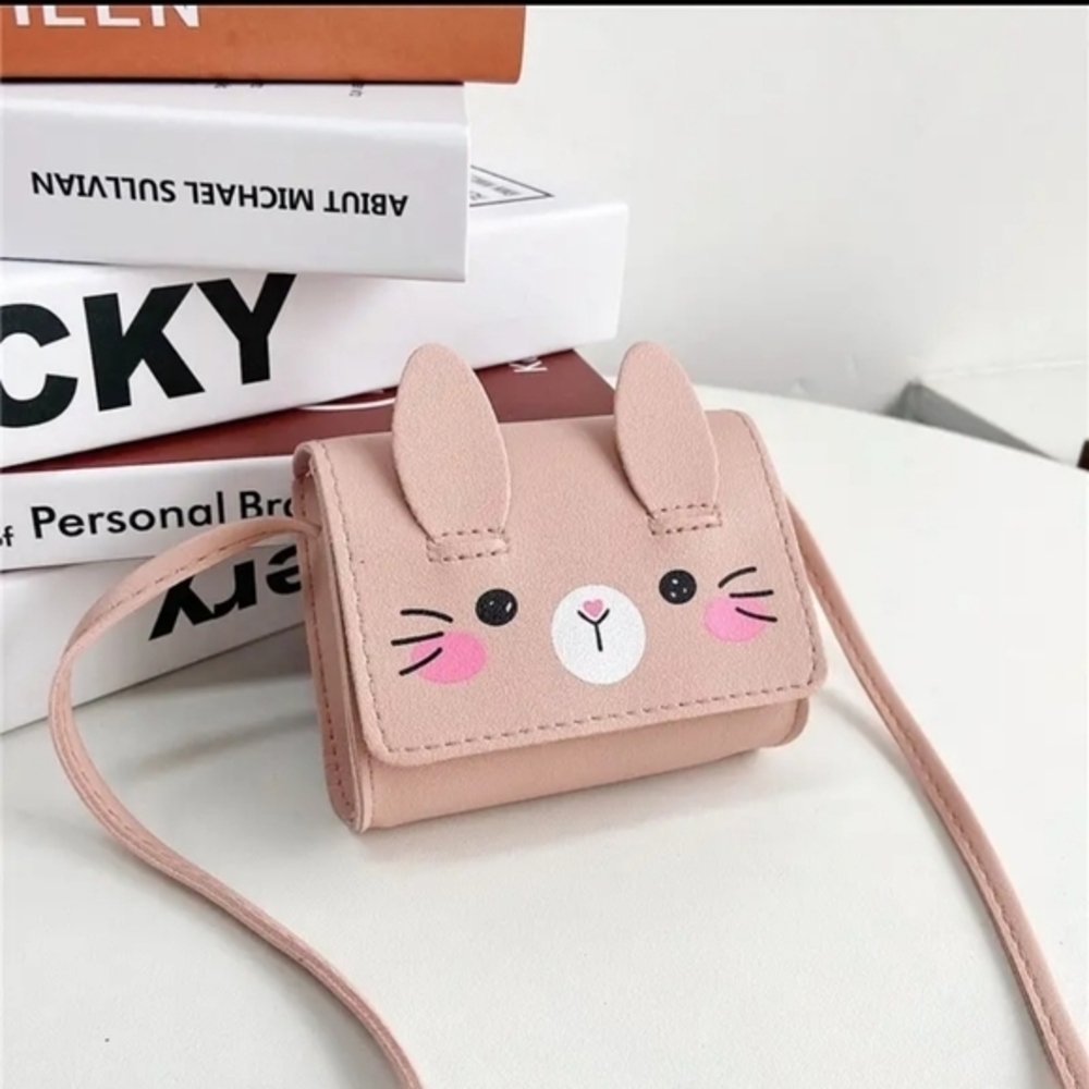 Cute Rabbit Design Flap Crossbody/Shoulder Bag Coin Purse‎